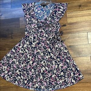 Sanctuary Pink and White Ruffled Tiered Sundress